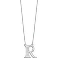 thumbnail image 2 of Custom Personalized Sterling Silver/Rhodium-plated Initial with Date Necklace Sterling Silver: Jewelry by Sweet Pea - Made in USA, 2 of 5