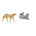 thumbnail image 1 of Figura de guepardo,Figura de guepardo dorado,adorno de escritorio moderno,Adorno de mesa con estatua de guepardo realista,Figura de escritorio,Estatua de gato,linda, 1 of 8