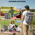 thumbnail image 3 of Gothic Solar and Astronomical Pattern Backpack Cooler – Leakproof Insulated Cooler Bag with Moon Phase and Star Map Design, 3 of 5