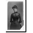 thumbnail image 2 of Historic Framed Print, [Mrs. Frances (Folsom) Cleveland, three-quarter length portrait, facing left; with her hands behind her], 17-7/8" x 21-7/8", 2 of 9