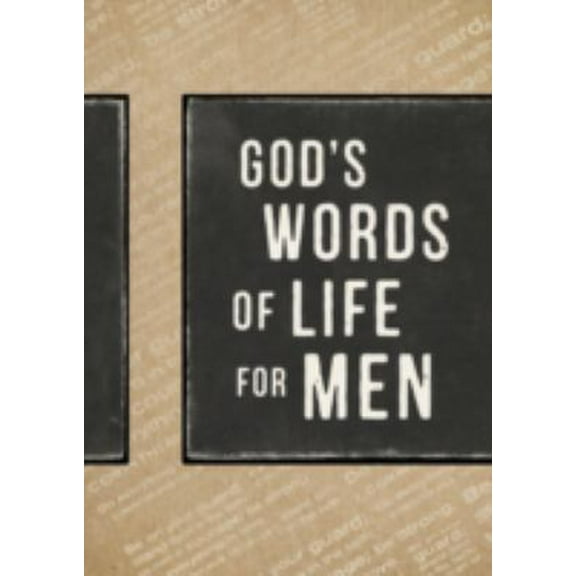 Pre-Owned God's Words of Life for Men: Inspiring Devotions and Bible Verses for Strength and Integrity (a 39-Day Devotional) (Paperback) 0310339928 9780310339922