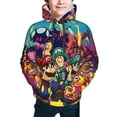 thumbnail image 5 of Lsque Mario Patten Youth Hoodie Sweatshirt Pullover with Kangaroo Pocket Boys and Girls Hoodie Warm Hoodie for Kids, 5 of 8