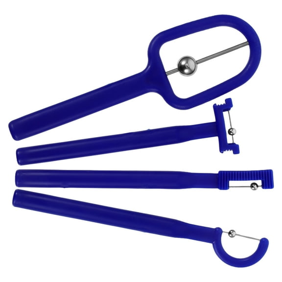 HEMOTON 4pcs Kids Tongue Tip Lateralization Elevation Tools Tongue Tip Exercise Set Oral Muscle Training Tool Therapy Tools Blue