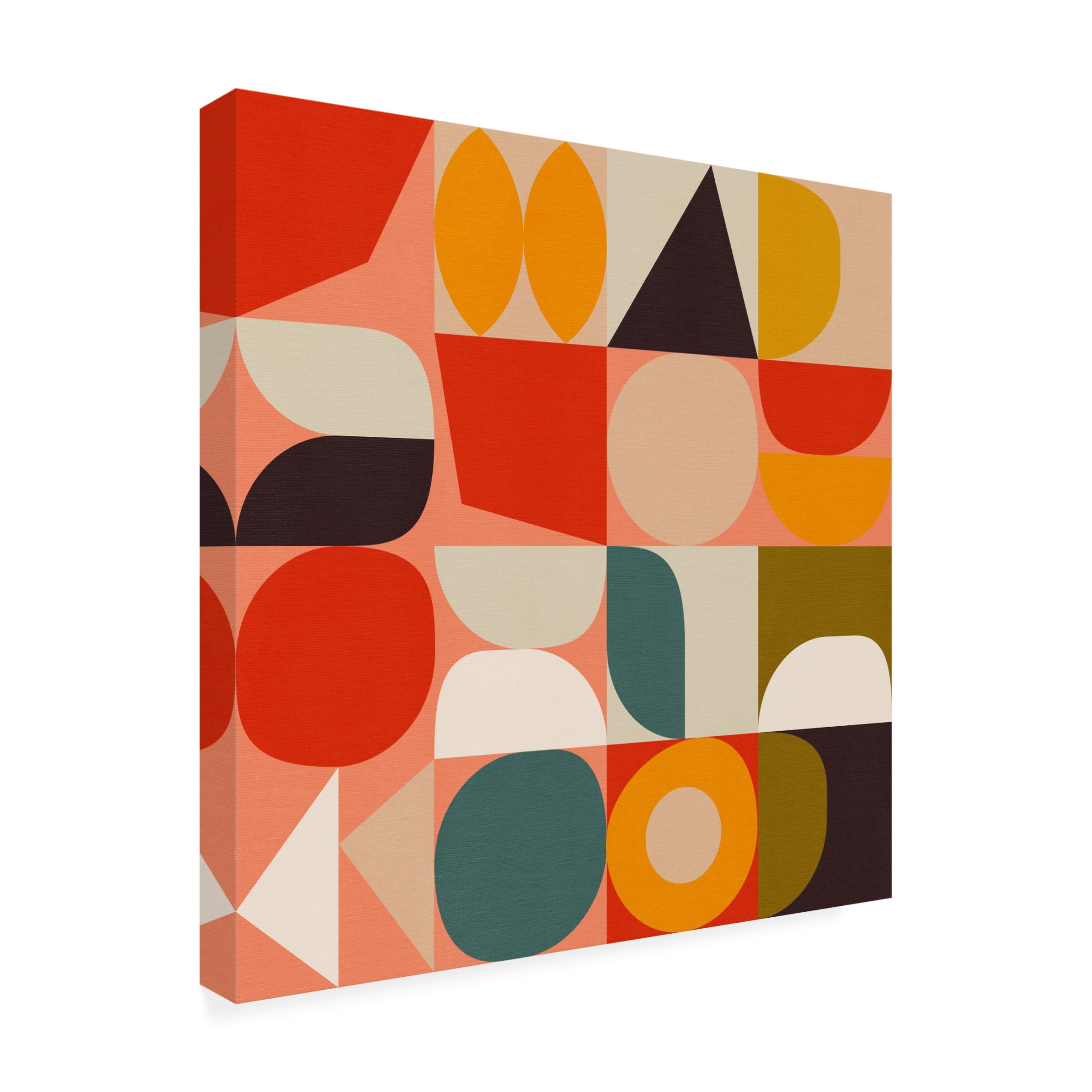 Trademark Fine Art Ana Rut Bre Bauhaus New 4 Canvas Wall Art