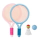 thumbnail image 1 of Raqueta de tenis de bádminton con pelota de volante de bádminton para entrenamiento Azul rosado Cola Raquetas de bádminton, 1 of 8