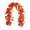 Orange, variant on Fall Garland with Lights, 67 Inch Artificial Maple Leaf Garland with White Pumpkins and White Berries, Thanksgiving Fall Decorations for Home, Fireplace Mantel Front Door Autumn Decor