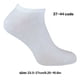 thumbnail image 2 of Worallymy Hombres Mujeres Calcetines Tobilleros Transpirables Verano Casual Shallow Boat Sock Calcetines Invisibles Sólidos 10 Pares Blanco Worallymy JD735811532, 2 of 7