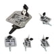 thumbnail image 1 of Cerraduras de Cajas de Herramientas con En T de material acero Inoxidable Plegable con 10 Llaves para Remolque, 1 of 5