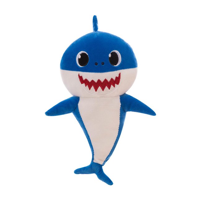 Shark Plush Toy For Baby Singing And Glowing 11.81inch
