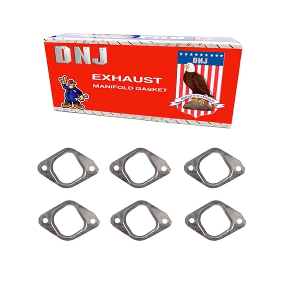 DNJ EG3112 Exhaust Manifold Gasket Fits Cars & Trucks 91-95 Chevrolet Cutlass Supreme 3.4L DOHC