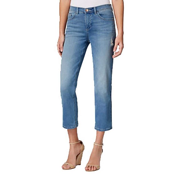 Lee New LEE Womens Cropped Colored Wash Jeans 18M, 69134 Walmart