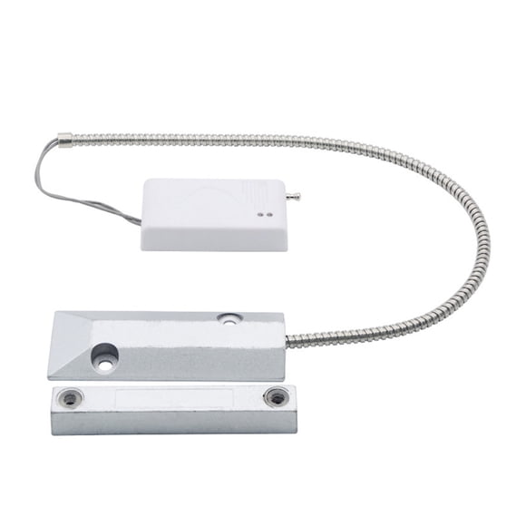 JIAHAOO 433MHz Wireless Rolling Door Security Sensor Magnetic Contact Garage Gate Alarm System Low Power Consumption 50M