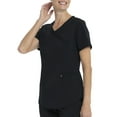 thumbnail image 3 of Scrubstar Women's Antimicrobial Premium Ultimate Mock Wrap Scrub Top, 3 of 11