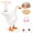 Colorful, variant on Porch Goose Outfit Set with Clothing and Hat for 23" Geese Lawn Goose Clothes Set Eye Catching Outdoor Garden Yard Decor Holiday Decoration