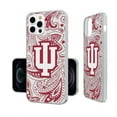 thumbnail image 3 of Indiana Hoosiers iPhone Paisley Design Clear Case, 3 of 7