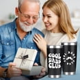 thumbnail image 5 of Funny Father''s Day Gifts for Dad Husband - Cool Dads Club Tumbler 20 Oz, Birthday Gifts for Dad from Daughter Son, New Dad Gifts for Men, First Time Dad Gifts Christmas Coffee Cup, 5 of 6