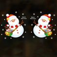 thumbnail image 1 of Pegatinas de Feliz Año Nuevo, calcomanías navideñas de Papá Noel para ventana, decoraciones navideñas para el hogar, regalos de Papá Noel, 2024, 1 of 4