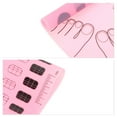 thumbnail image 3 of Unique Bargains 1 Pc Rectangular Foldable Nail Art Stamping Mat Pink, 3 of 6