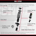 thumbnail image 5 of Shoxtec Rear Complete Struts Assembly Replacement for 2005 - 2009 Subaru Legacy Coil Spring Shock Absorber Repl. part no 1345470, 5 of 7