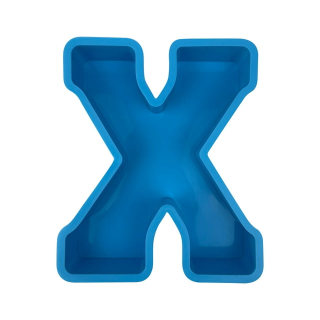 EGNMCR Cake Mold Large Alphabet Epoxy Resin Mould English Letter Alphabet Letter Silicone Letter