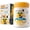 Orange Gray, variant on Bentoheaven Kids Food Jar (10oz) - Vacuum Insulated Container - Premium Double Wall Stainless Steel - Easy to Open - Keeps Soup Hot/Cold - Lunch Box Thermos for Kids (Orange Gray)