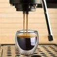 thumbnail image 4 of ZCtt Ensemble de 6 Tasses à Espresso en Verre Borosilicaté à Double Paroi de 80 ml, 4 of 5