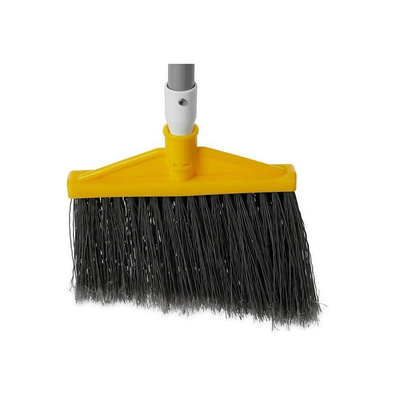 Rubbermaid Commercial Countertop Block Brush 8 Synthetic Bristle 12.5  Overall Length 1 Each Yellow Silver - Office Depot