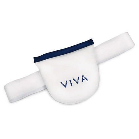 Viva Mask Single | On The Go Moist Heat Dry Eye Care Compress | Microwave Activated | Dry Eye Irritation Relief | Reusable, Non-allergenic, Washable | White