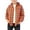 Orange, variant on BLVB Boys Girls Casual Plaid Hoodies Fall Fashion Button down Shirts Long Sleeve Cute Lightweight Shacket Jacket Coats