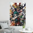thumbnail image 6 of My Hero Academia Tapestry, Anime Wall Poster Art, Wall Tapestry For Bedroom Living Room Dorm Room, Wall Hanging For Festival Party Events Background Photography Backdrop, 60x40 Inch, 6 of 9