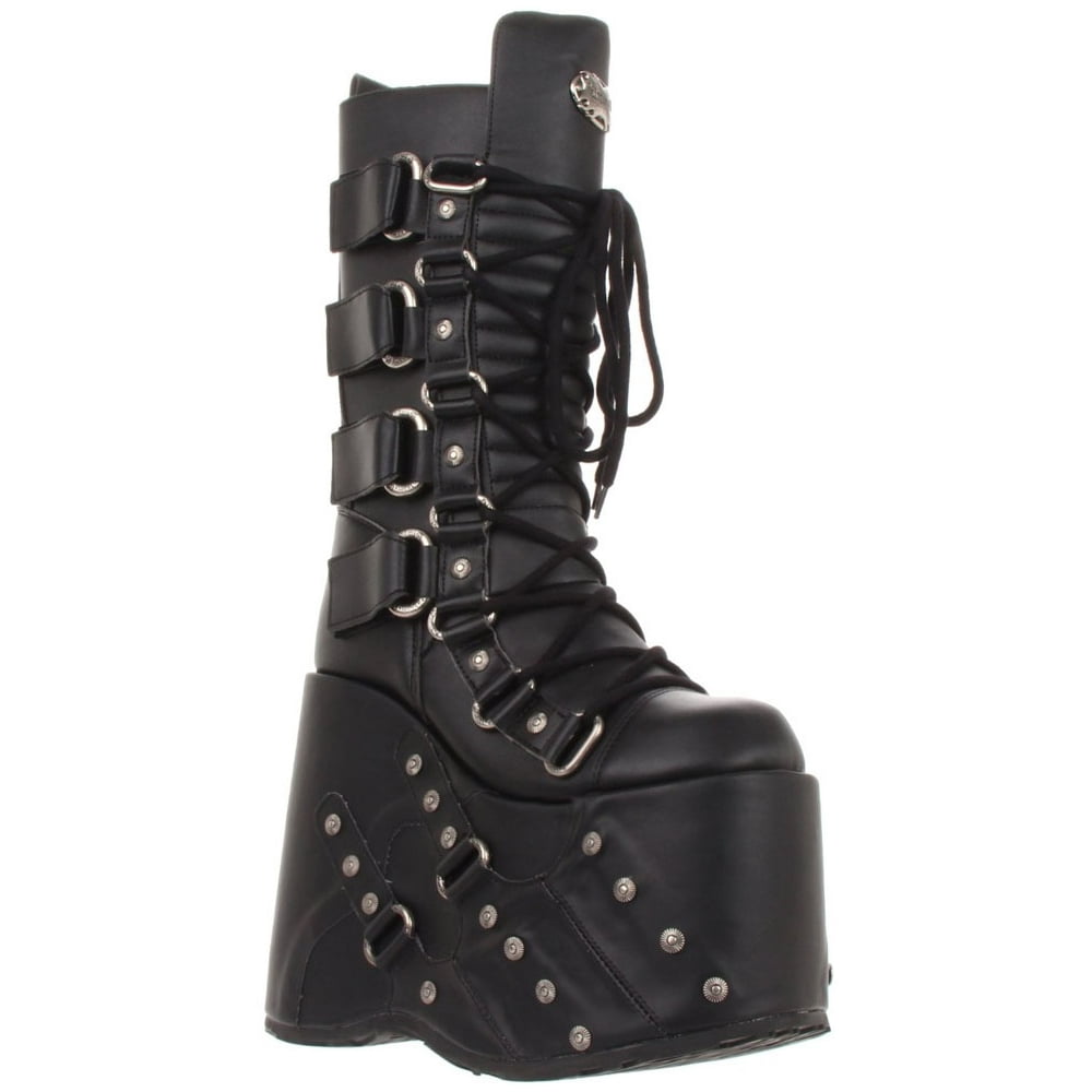 demonia stack white