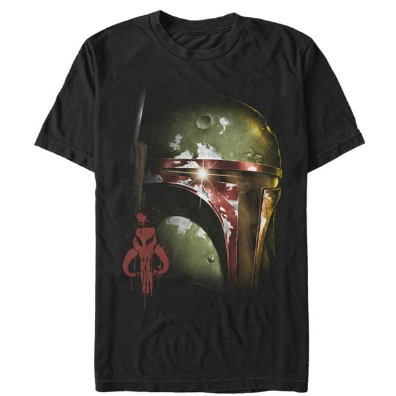 Men's Star Wars Boba Fett of Mandalore Graphic Tee Black 3X Large