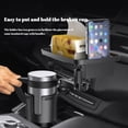 thumbnail image 5 of Vikakiooze 2023 Promotion on sale, 2-in-1 Car Cup Holder Expander Adapter With Adjustablee Base, Car Cup Holder Expander Orgzer With Tray ＆ Phone Holder, Fits Large 2/2.5 LB Drinks Bottles, 5 of 8