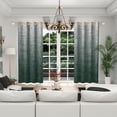 thumbnail image 4 of Lfeey Blackout Curtains for Bedroom, Room Darkening Curtains, Dark Green, 52x84 inches, Set of 2 Panels, 4 of 6