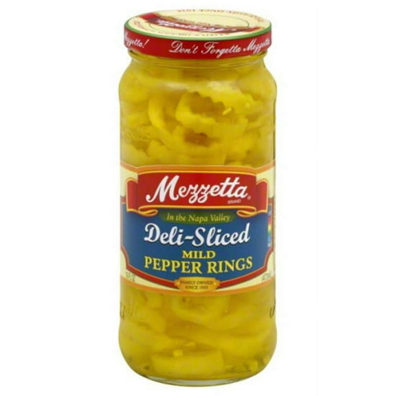 MEZZETTA PEPPER BANANA SWT SLC-16 OZ -Pack of 6