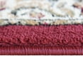 thumbnail image 5 of Masada Rugs Traditional Runner Rug Burgundy Bellagio 401 (2 Feet X 7 Feet 3 Inch), 5 of 6