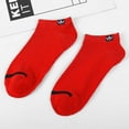 thumbnail image 2 of Uqiangy Flats for Women Flat Shoes for Women Low Cut Socks Women Flat Socks for Women No Show Socks Invisible Socks for Women No Show Socks Womens for Flats Red, 2 of 2