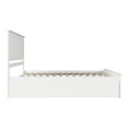 thumbnail image 4 of AFI Nantucket King Wood Platform Bed with Matching Footboard and Storage Drawers, White, 4 of 6