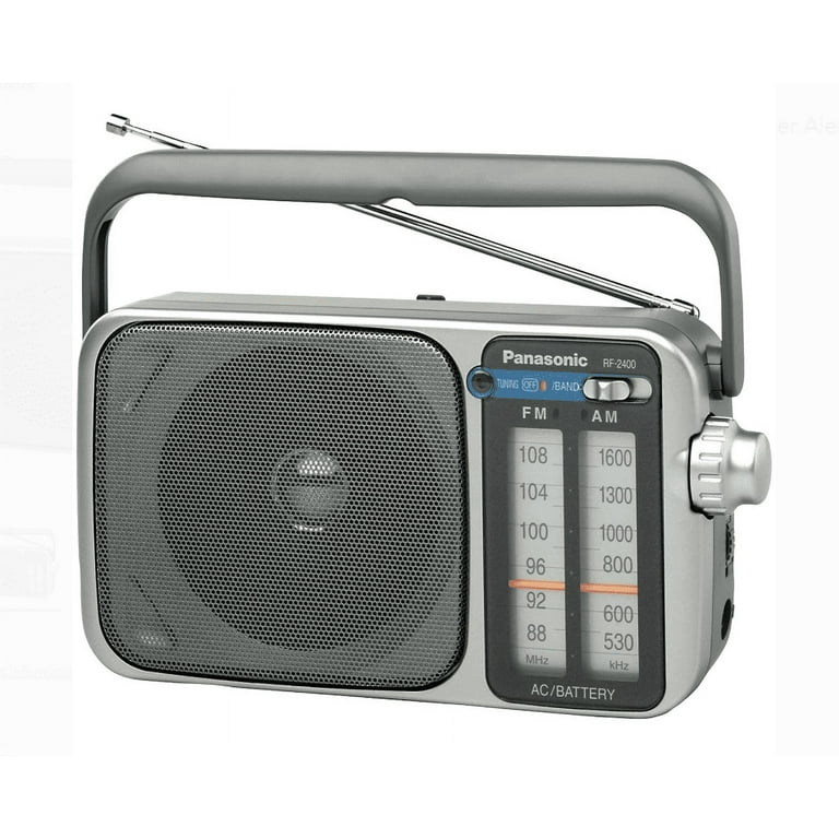 Panasonic RF-2400 AM/FM AC/DC Portable Radio - Walmart.com