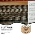 thumbnail image 3 of Shisuyan Marteau de Piano avec Bride de Fesses, Support d'Arbre de Ligne de Piano en Bois, Outils de Réglage de Piano, Réparation de Piano, Pièce de Rechange, 3 of 9