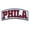 White, variant on Philadelphia PHILA City Hat Patch Sports Parody Embroidered Iron On