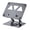 dark gray, variant on Ergonomic Height Adjustable Stand for Laptops Tablets Holder 360 Rotation Quick Assembly Comfortable Viewing