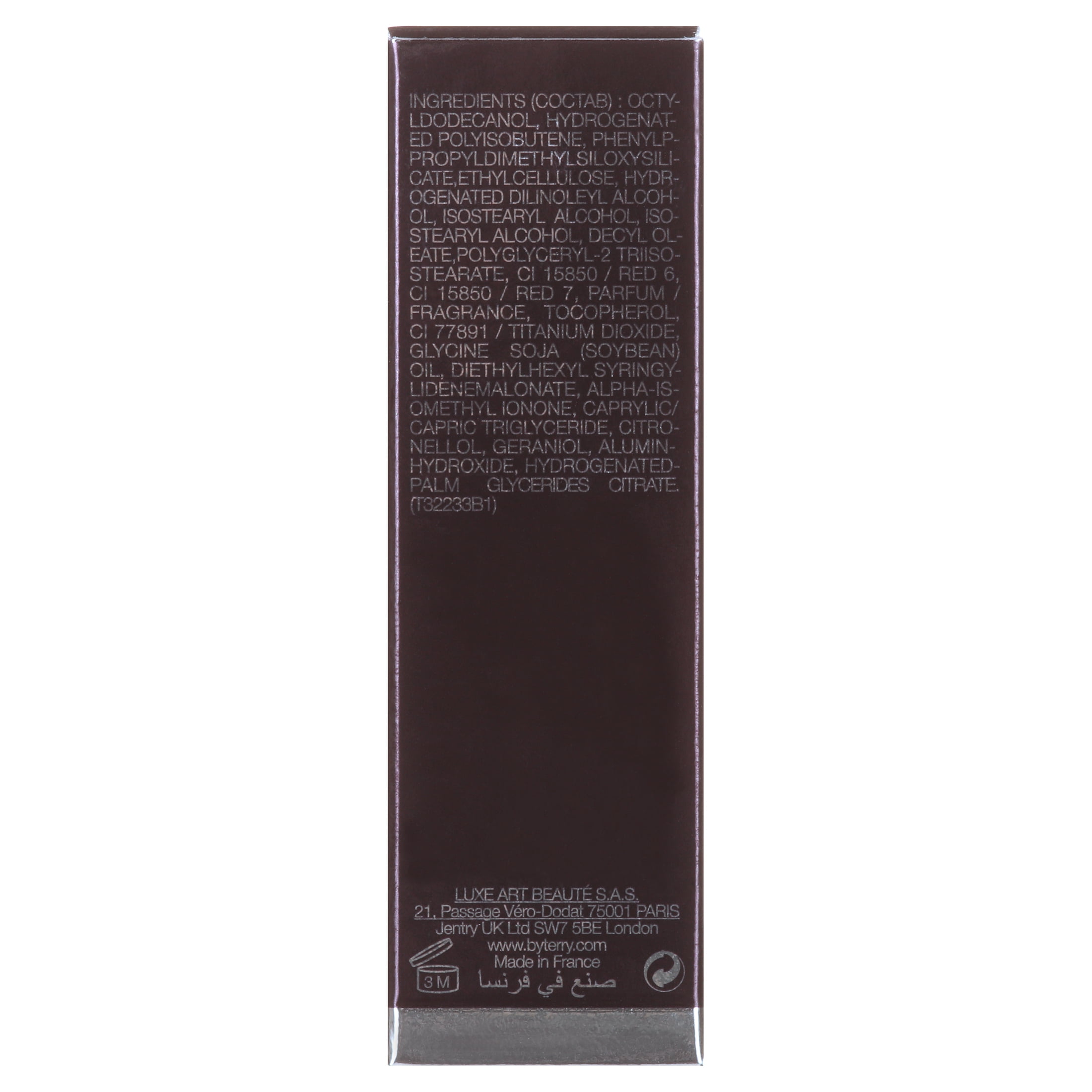 By Terry Lip Expert Long Lasting Shine Lipstick, N15 Red Shot