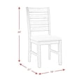 thumbnail image 5 of Picket House Furnishings Powell 7PC Dining Set in Taupe/Walnut, 5 of 17