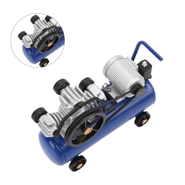 Compresor de Aire RC, Material de Aleacio de Zinc Mini Decoración de Simulación Para SCX10 1/10 RC CRAWLER CAR