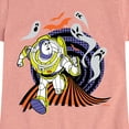 thumbnail image 3 of Toy Story - Buzz Lightyear Halloween  - Toddler & Youth Girls Short Sleeve Graphic T-Shirt, 3 of 5