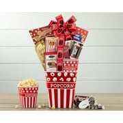 Family Movie Night Popcorn and Sweets Gift Basket by Wine Country Gift Baskets