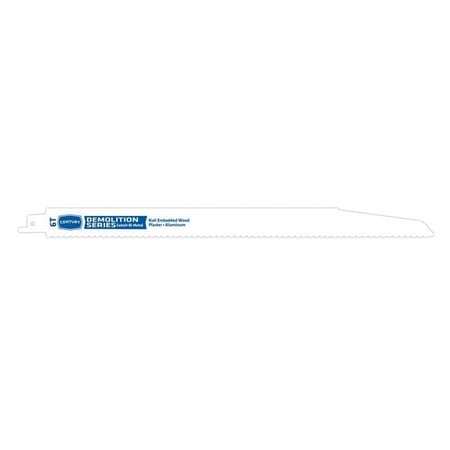 UPC: 0081838072070 | Century Drill & Tool 178320701 12 in. x 6T 07207 Demolition Reciprocating Blade Card