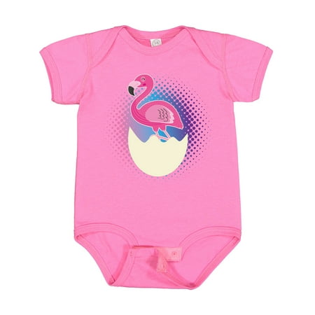 

Inktastic Easter for Girls Flamingo Egg Hatching Gift Baby Girl Bodysuit