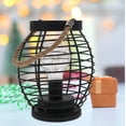 thumbnail image 1 of COMPUKAS basket cage table lamp Black Lighting 1Set for Living Room, 1 of 6